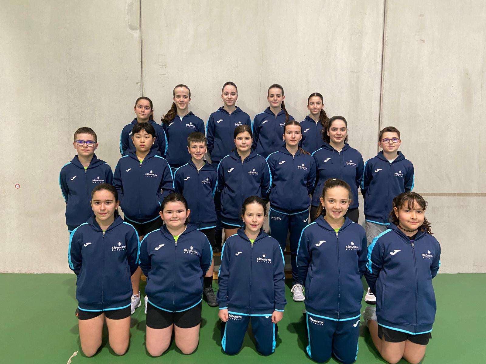 "El Club Bádminton Estella acaba octavo la Liga Primera Plata"